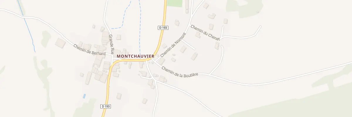 Plan du 33 Che de Nomont à Saint-Lamain