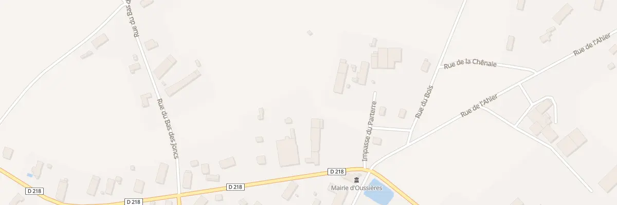 Plan du 2 Grande Rue à Oussières