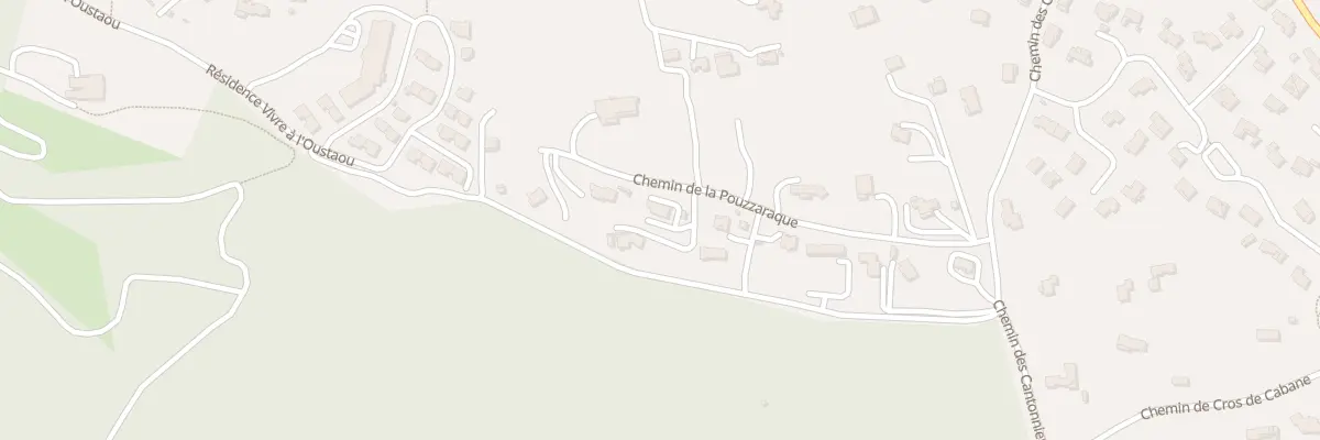 Plan du 5405 Cros de Claudas à Belcodène