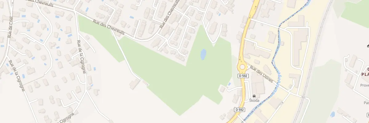Plan du 17C Rue des Chevreuils à Voiron