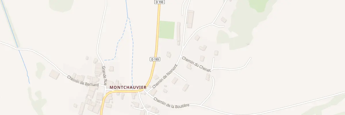 Plan du 136 Che de Nomont à Saint-Lamain