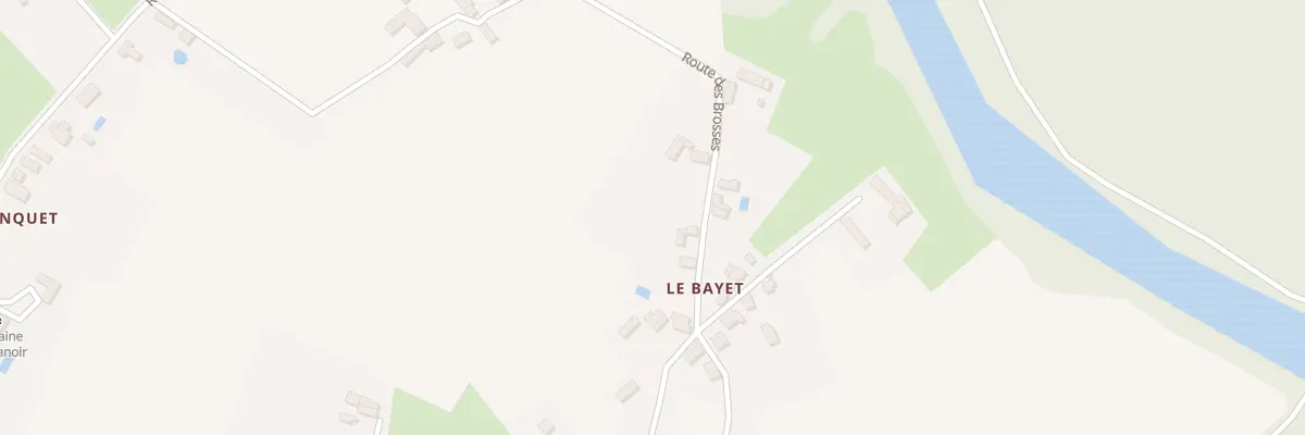Plan du 765 Rte des Brosses aux Avenières Veyrins-Thuellin