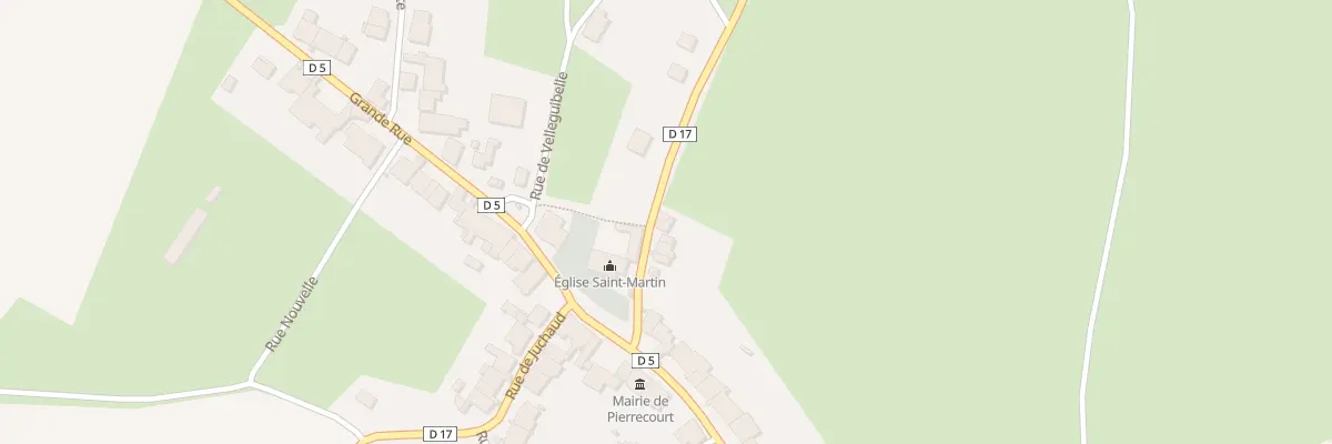 Plan du 6 Rte d’Argillieres à Pierrecourt