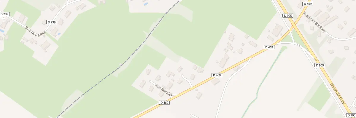 Plan du 12 Rte du Deschaux à Mont-sous-Vaudrey