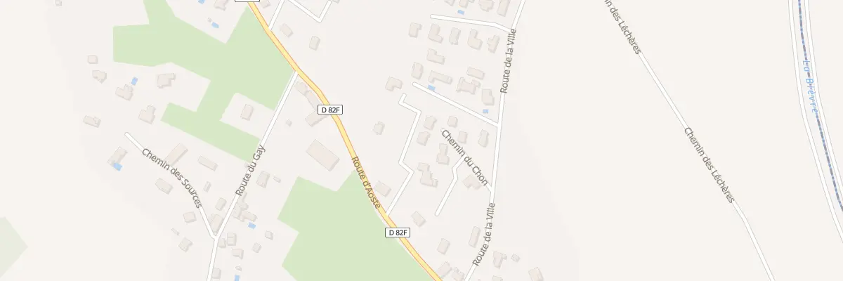 Plan du 561L Rte d’Aoste à Granieu