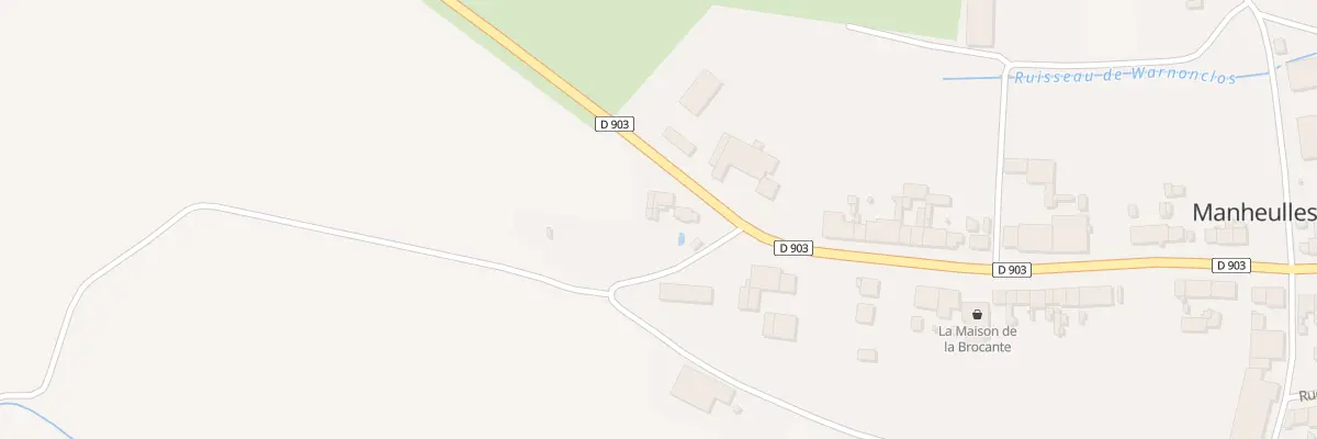 Plan du 52 Rue du General Margueritte à Manheulles