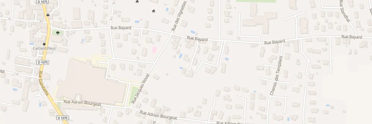 Plan du 400 Rue Bayard aux Abrets en Dauphiné