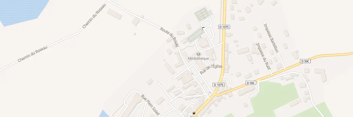 Plan du 75 Rte du Rosay à Montferrat