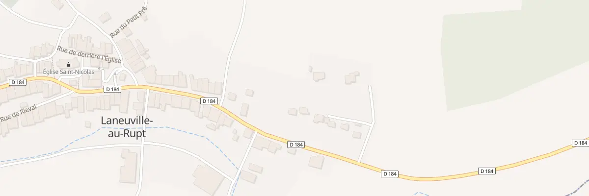 Plan du 2 Rue Basse à Laneuville-au-Rupt