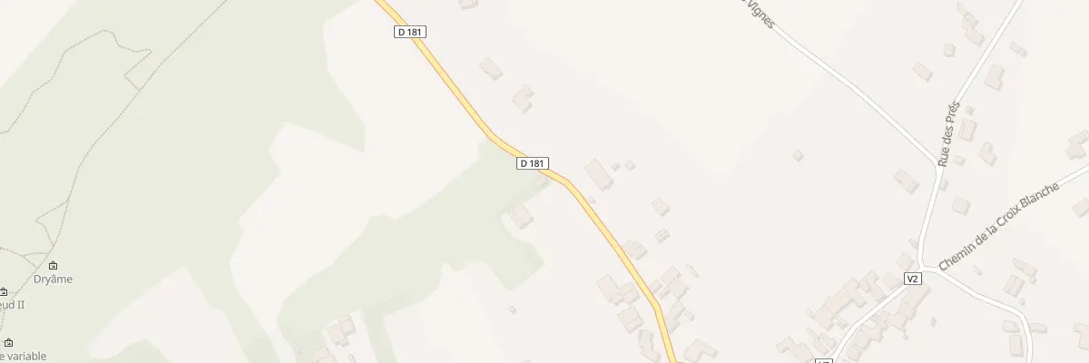 Plan du 15 Rue de Pesmes à Malans