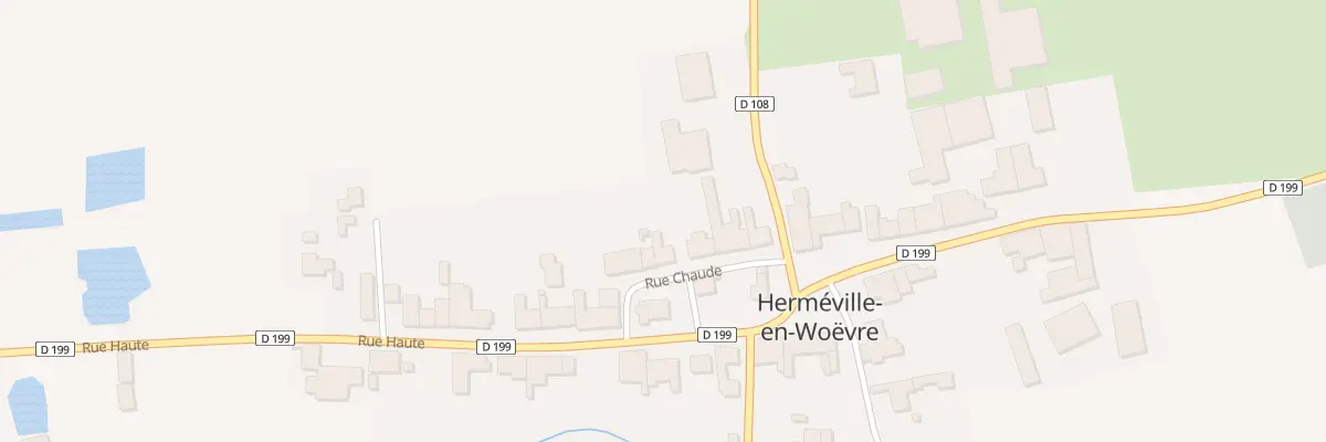 Plan du 8 Rue Chaude à Herméville-en-Woëvre