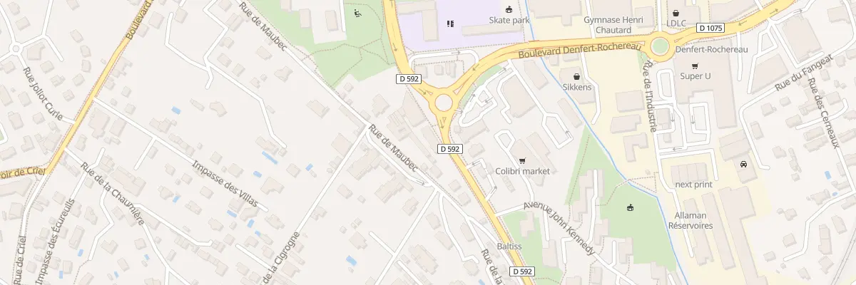 Plan du 20 Av Docteur Valois à Voiron