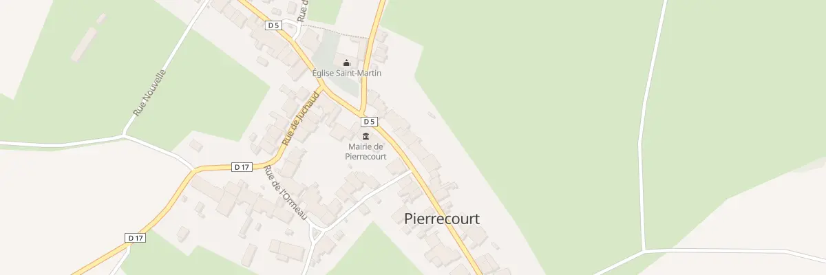 Plan du 22 Gr Grande Rue à Pierrecourt