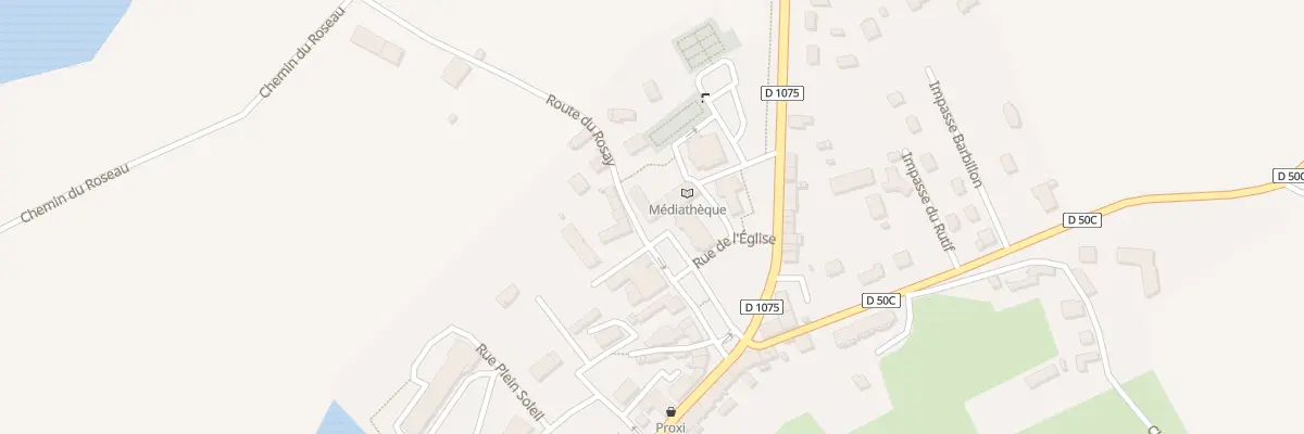 Plan du 4 Rte du Rosay à Montferrat