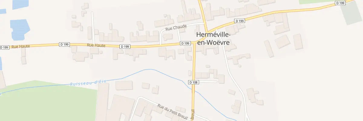 Plan du 23 Rue Haute à Herméville-en-Woëvre