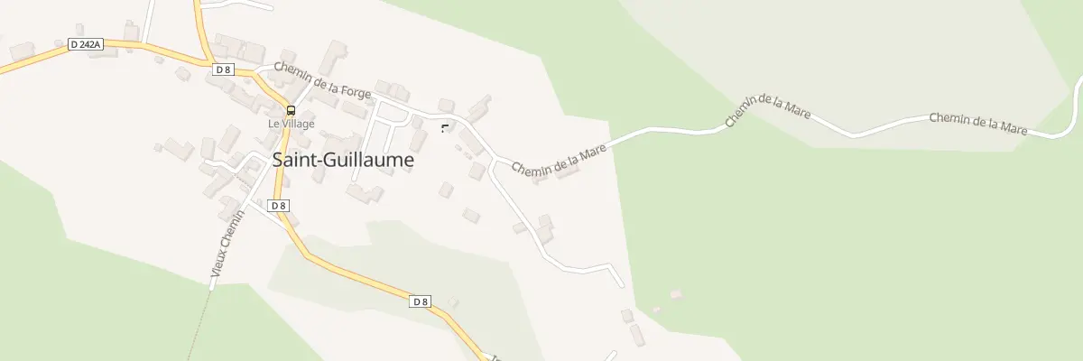 Plan du 38 Che de la Mare à Saint-Guillaume