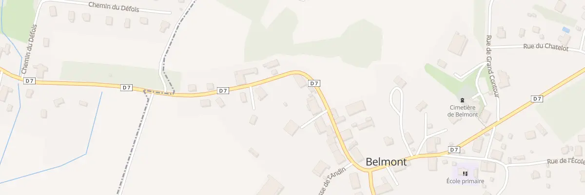 Plan du 16 Rue du Val d’Amour à Belmont