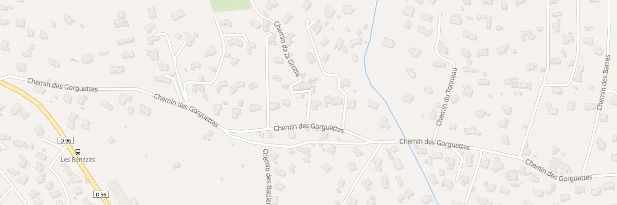 Plan du 5359 Les Gorguettes à La Bouilladisse