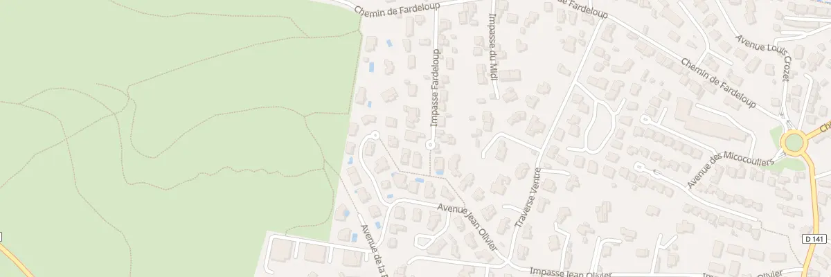 Plan du 10 Imp de Fardeloup à La Ciotat