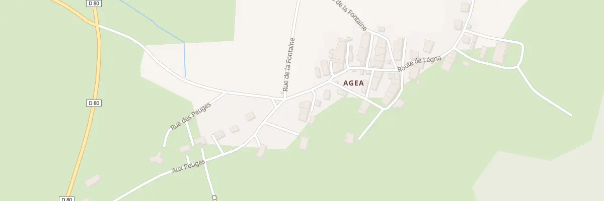 Plan du 2 Imp La Pierre Agea à Valzin en Petite Montagne