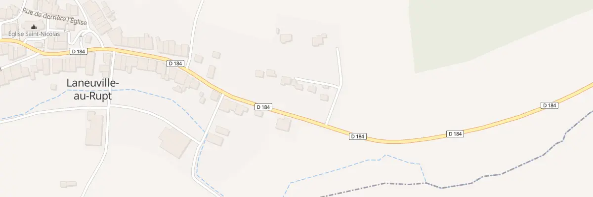 Plan du 3 Rue des Blousselots à Laneuville-au-Rupt