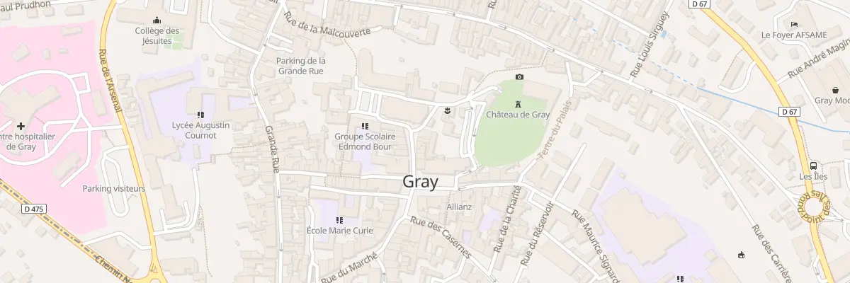Plan du 10 Rue de l’Église à Gray
