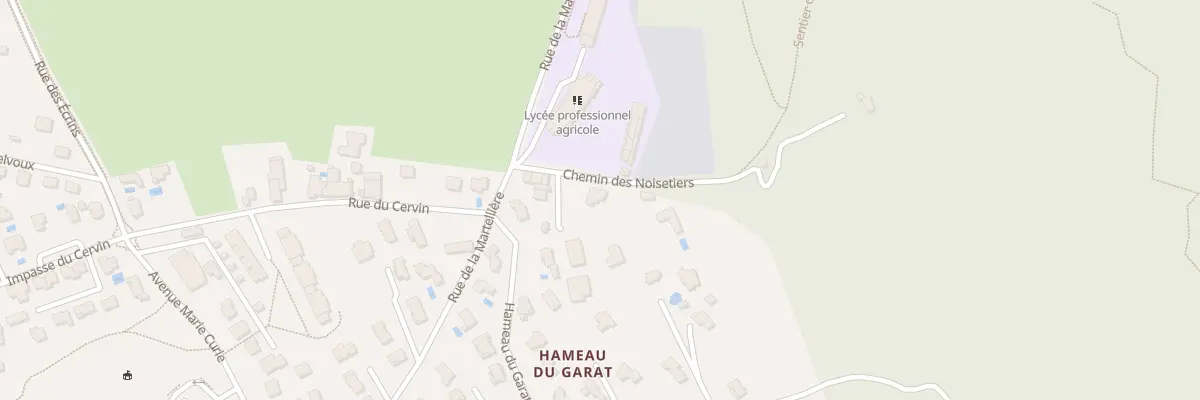 Plan du 6 Che des Noisetiers à Voiron