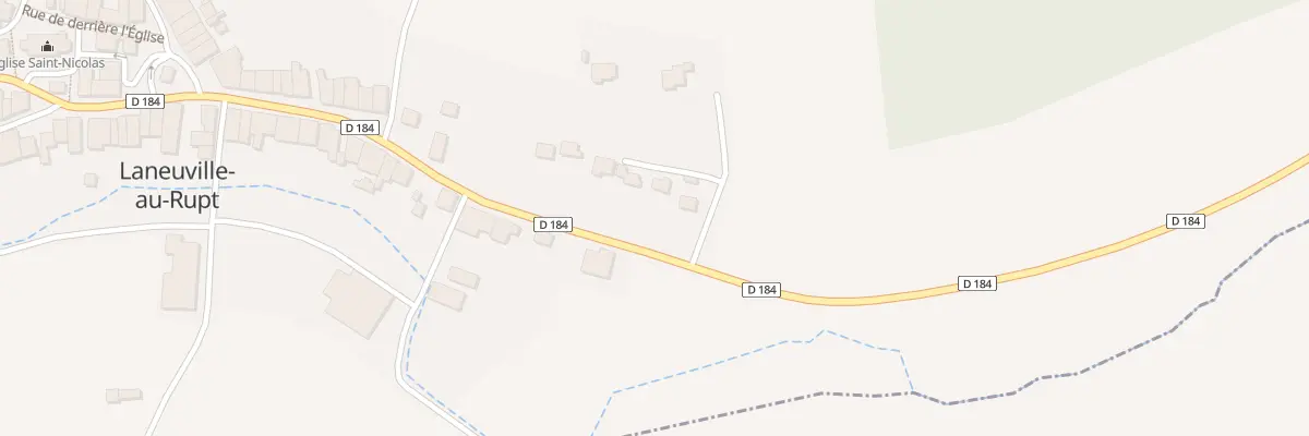 Plan du 2 Lot Lotissement Les Blousselot à Laneuville-au-Rupt