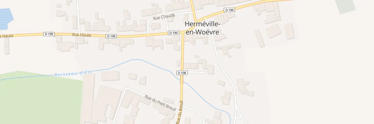Plan du 1 Rue du Grand Pont à Herméville-en-Woëvre