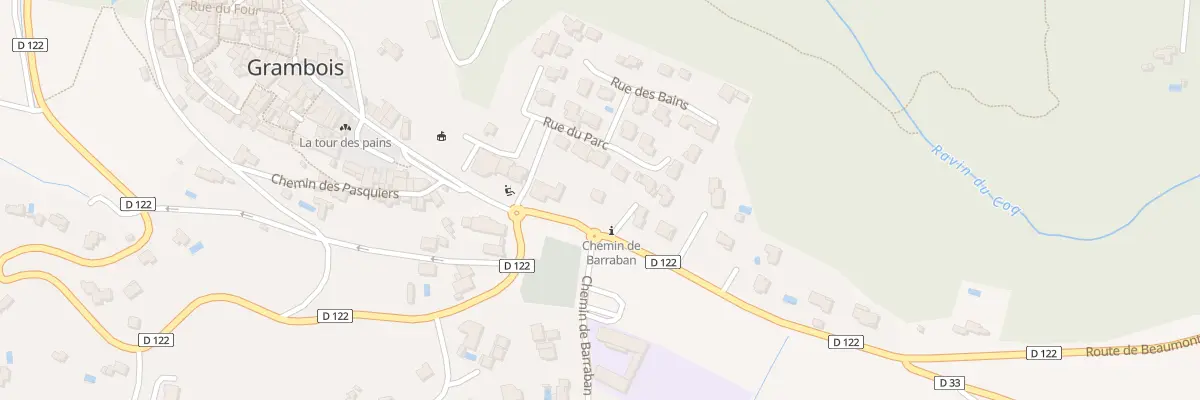 Plan du 33B L’Enclos à Grambois