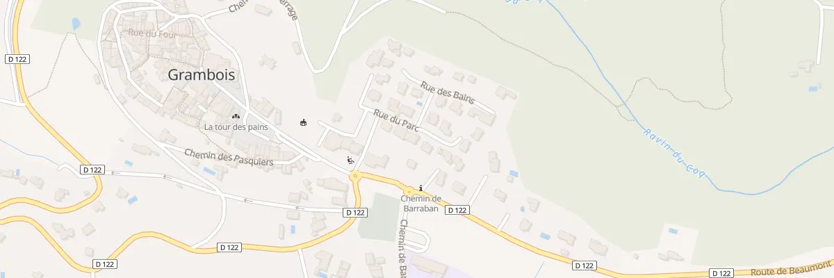 Plan du 5487 L’Enclos à Grambois