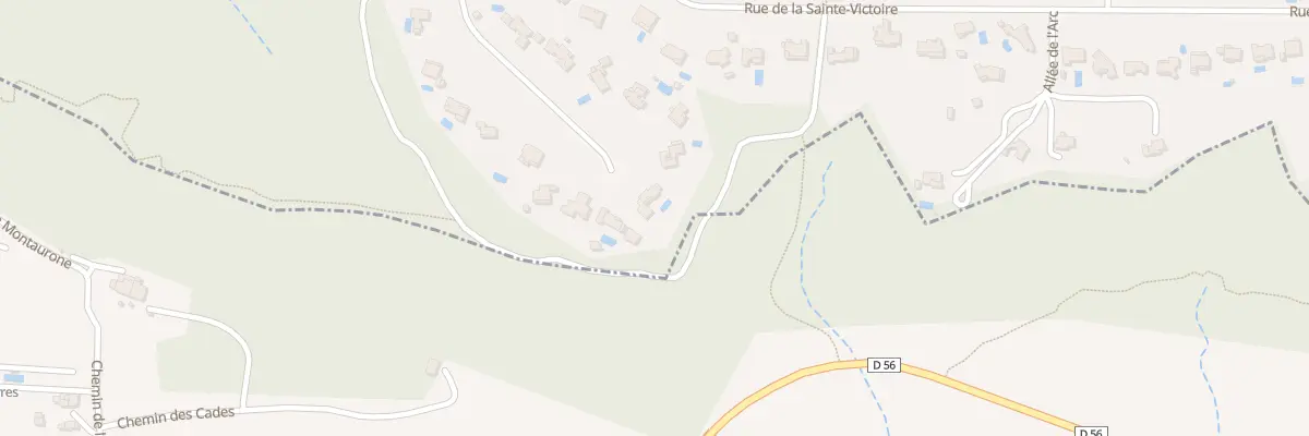 Plan du 13 All des Argelas à Châteauneuf-le-Rouge