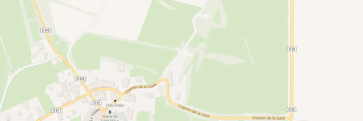 Plan du 5 Che de la Gare à Saint-Maur