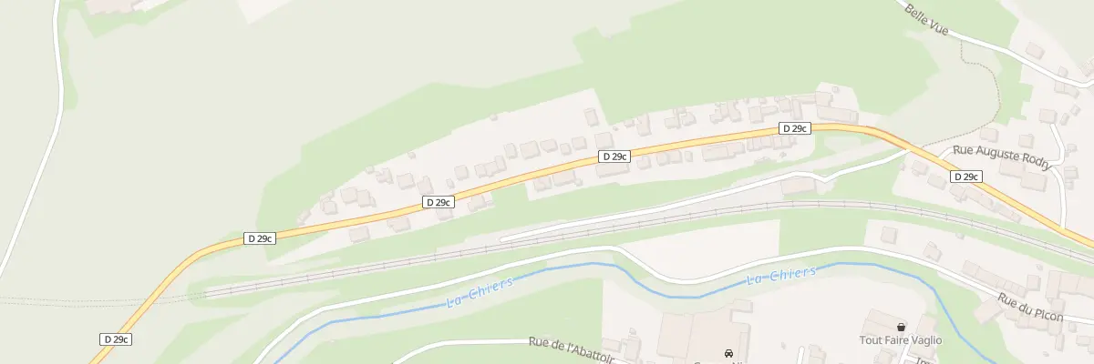 Plan du 54 Rte de Colmey à Longuyon