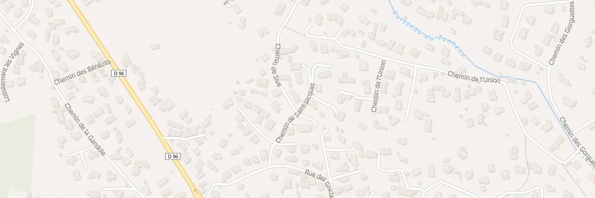 Plan du 26 Che de Saint Jacquet à La Bouilladisse