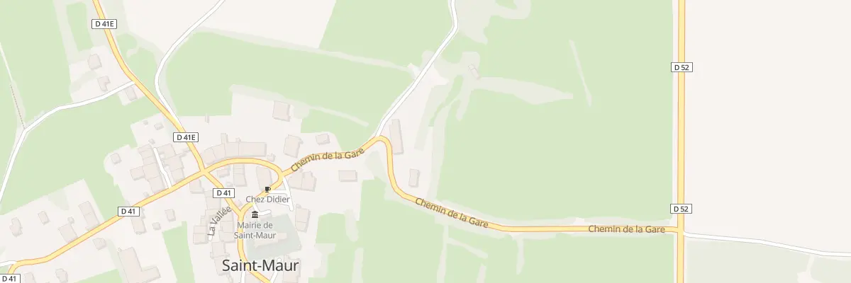 Plan du 9 Che de la Gare à Saint-Maur