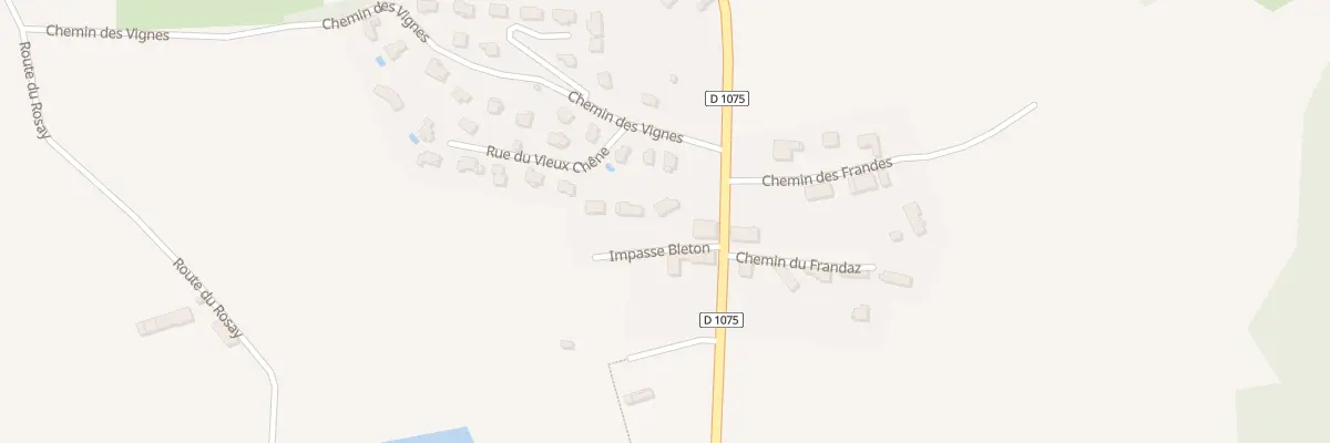 Plan du 44 Chem de Bleton à Montferrat
