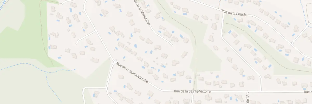 Plan du 14 All de la Marjolaine à Châteauneuf-le-Rouge