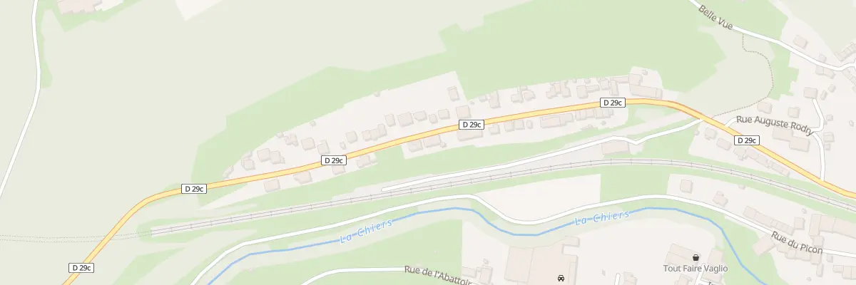 Plan du 52 Rte de Colmey à Longuyon