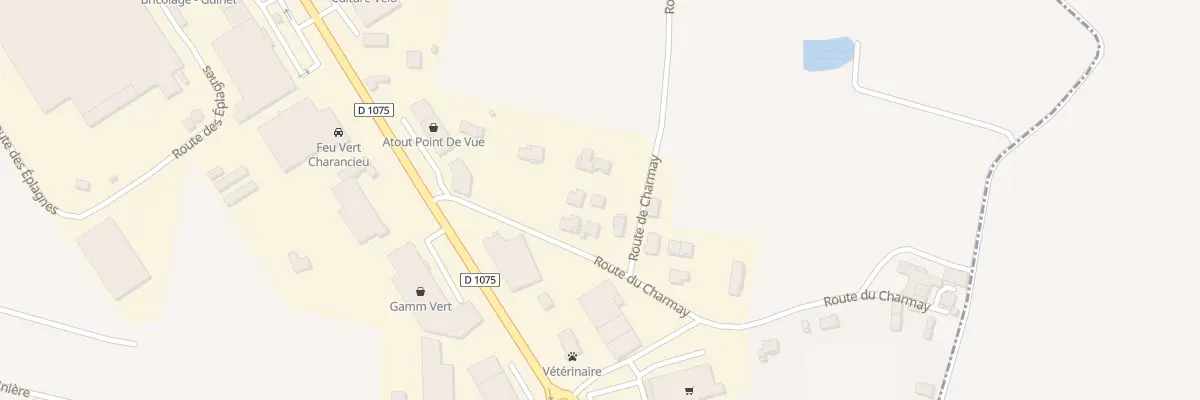 Plan du 95D Rte du Charmay à Charancieu