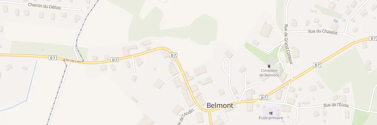 Plan du 9 Rue du Val d’Amour à Belmont