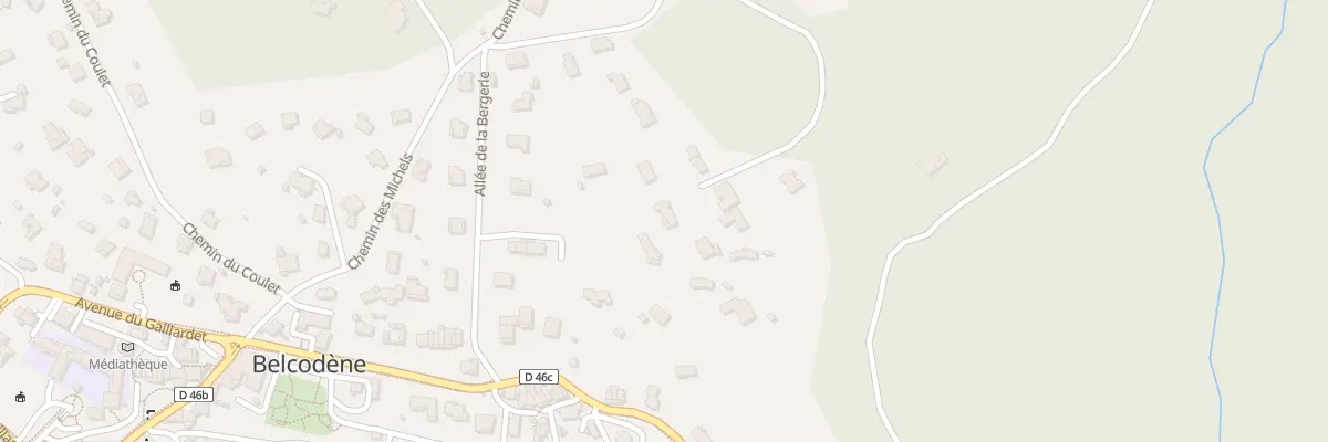 Plan du 5289F Le Grand Lot à Belcodène
