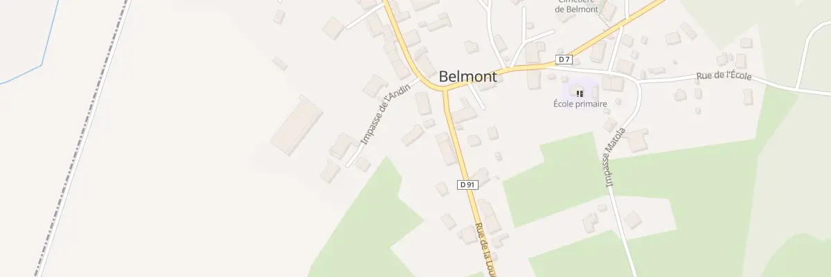 Plan du 4 Rue de la Loue à Belmont