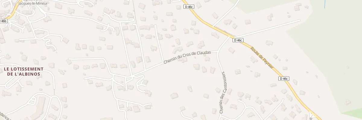 Plan du 5280 Cros de Claudas à Belcodène