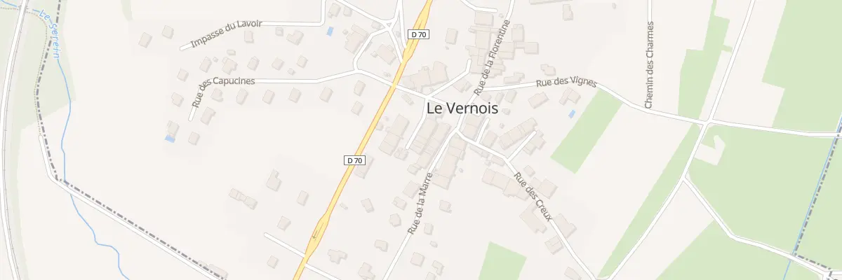 Plan du 53 Rue du Serin au Vernois