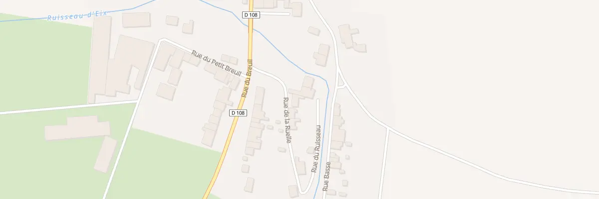 Plan du 5 Vc La Ruelle à Herméville-en-Woëvre