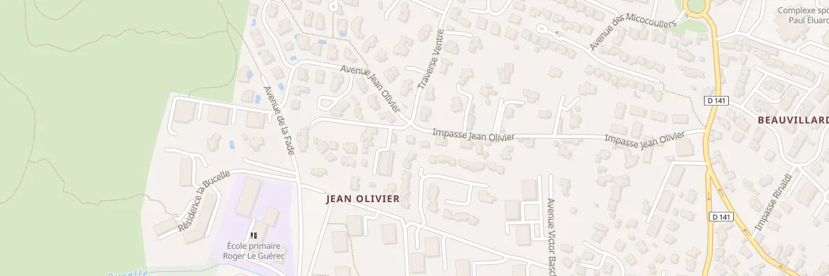 Plan du 351 Av Jean Olivier à La Ciotat