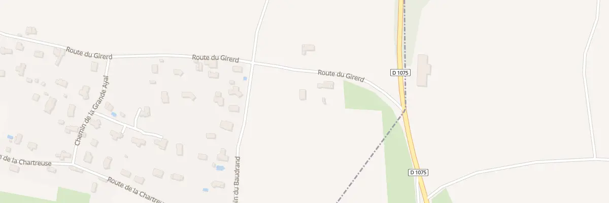 Plan du 790 Rte du Girerd à Charancieu