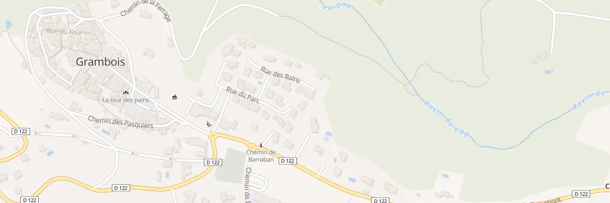 Plan du 5505 L’Enclos à Grambois