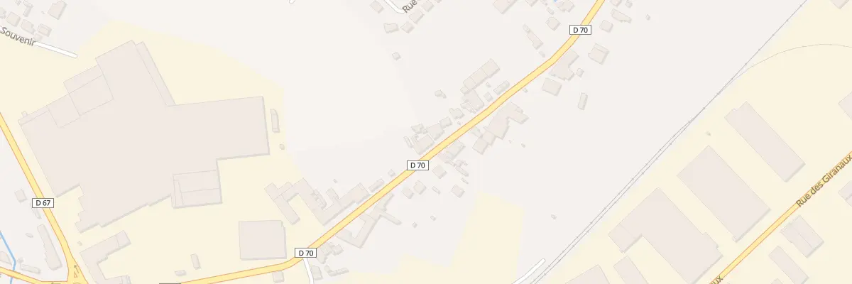 Plan du 13 Rue de Verdun à Arc-lès-Gray